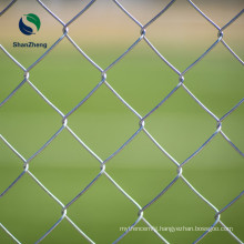 Galvanized Chain link fence for basketball ground diamond fence
